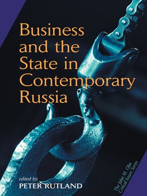 cover image of Business and State In Contemporary Russia